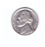 Moneda SUA 5 cents/centi 1983 P, stare buna, curata
