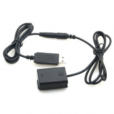 Power Bank USB adaptor NP-FW50 Dummy AC-PW 20 pt. Sony NEX-3/5/6/7 foto