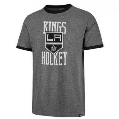 Los Angeles Kings tricou de bărbați Belridge 47 Capital Ringer Tee - M