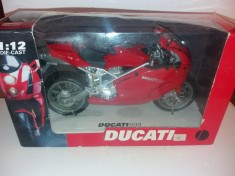Macheta motocicleta Ducati 999 scara 1:12 foto
