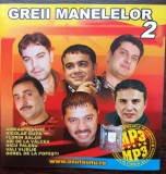 CD ORIGINAL - GREII MANELELOR 2 - 150 MP3 - ADRIAN MINUNE, NICOLAE GUTA, FLORIN SALAM, VALI VIJELIE, ADI DE LA VALCEA - 2005