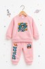 Trening pentru fetite din bumbac - Space (Marime Disponibila: 18 luni), Superbaby