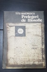 Prelegeri de filosofie - Titu Maiorescu (ed. &icirc;ngrijită de Alexandru Surdu)