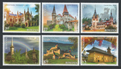 Romania 2019 - LP 2239 - Bine ati venit / Descopera Romania, castele - serie foto
