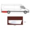 Segment aripa spate MERCEDES SPRINTER 209-524, 07.2006-10.2013 pentru Versiune EXTRA LONG, 4700mm, partea Dreapta, KLOKKERHOLM, in spatele rotii; dea