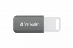 MEMORIE USB VERBATIM DATABAR 128GB USB 2.0, GRI &amp;quot;49456&amp;quot; (TIMBRU VERDE 0.03 LEI) foto