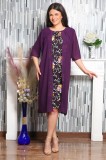 Rochie De Ocazie Nisa Mov - 46Marimea, Yves