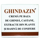 GHINDAZIN CREMA CU EXTRACT GHINDA SI RASINA CONIFERE 50ml ELZIN PLANT