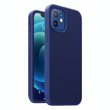 Husa De Protectie Din Silicon Ugreen Husa Silicon Flexibila Din Cauciuc Pentru IPhone 12 Mini Bleumarin 6957303824533