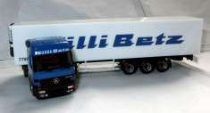 Herpa Mercedes Actros 8288 transport frigorific 7795 Willi Betz 1:87 foto