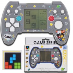 CONSOLĂ MINI TETRIS ELECTRONICĂ RETRO PORTABILĂ, ALIMENTATĂ CU BATERII, PENTRU COPII