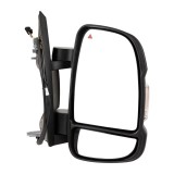 Oglinda usa exterioara Opel Movano, 11.20, montare dreapta, reglaj electric; carcasa neagra; incalzire; scurt; sticla convexa; sticla crom; rabatare