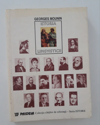 Georges Mounin Istoria lingvisticii foto