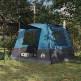 vidaXL Cort pentru toaletă albastru 10 persoane 42017449