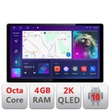 Navigatie dedicata Opel Antara N-019 Edonav ecran 13&quot; 2K 8 si 128 Android Waze USB Navigatie 4G 360 Toslink Youtube Radio KIT-019 si CarStore Technolo