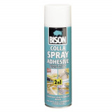 Adeziv de contact pulverizabil BISON Spray Adhesive, 500ml