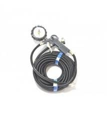 Furtun umflat roata cu manometru 13M foto