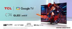 QLED TV 4K 75&amp;#039;&amp;#039;(190cm) 144Hz TCL 75C745 foto