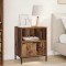 vidaXL Noptieră cu sertar Lemn vechi 49 x 36 x 61 cm Lemn compozit 883490