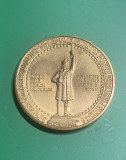 Medalie Stefan cel Mare și sf&acirc;nt 1457-1504 biruitor pentru țară ne-am și cruce