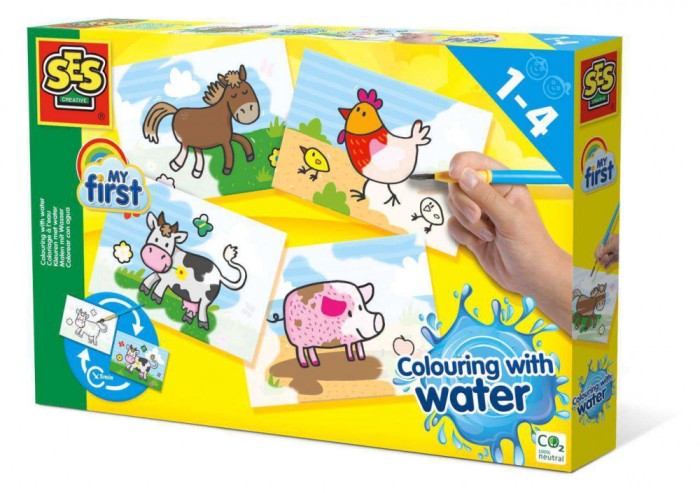 Set de Pictat cu Apa-Ferma Animalelor