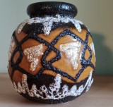 Cumpara ieftin LICHIDARE ! Vaza din ceramica glazurata, atelier Scheurich -