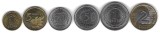POLONIA LOT / SET 7 buc : 1 +5 +20 + 50 Groszy +1 Zlot 2024 + 2 Zloti 2024 , XF+++/ a UNC