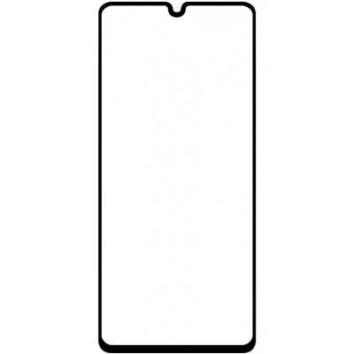 Folie Protectie Ecran OEM pentru Samsung Galaxy A41, Sticla securizata, Full Face, Full Glue, 5D, Neagra foto