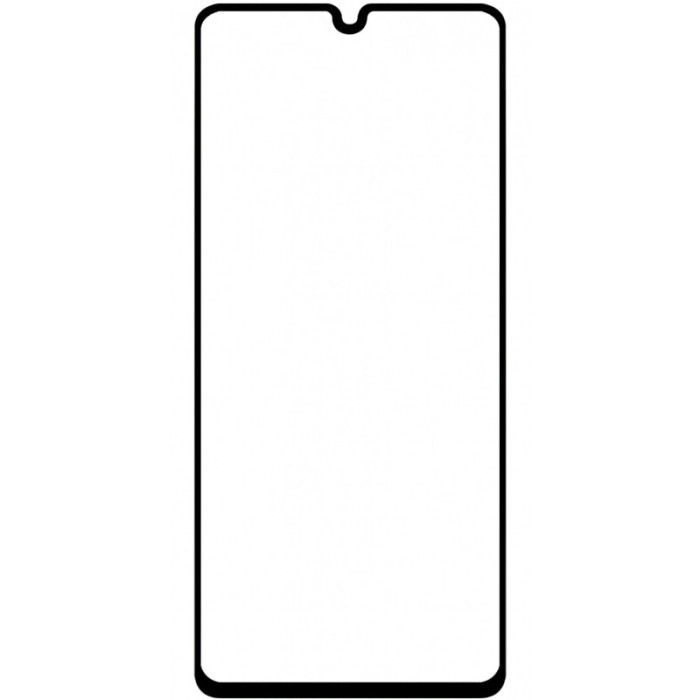 Folie Protectie Ecran Blueline pentru Samsung Galaxy A41, Sticla securizata, Full Face, Full Glue, 3D, Neagra