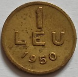 Romania, 1 Leu 1950