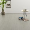 VidaXL Plăci autoadezive pardoseală gri deschis PVC 4,46 m&sup2; 3 mm