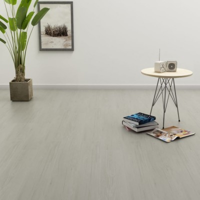 vidaXL Plăci autoadezive pardoseală gri deschis PVC 4,46 m&amp;sup2; 3 mm foto