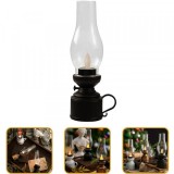 Lampa electronica Felinar cu LED retro cu baterii incluse CNN48602