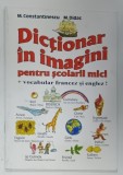 DICTIONAR IN IMAGINI PENTRU SCOLARI MICI + VOCABULAR FRANCEZ SI ENGLEZ ! de M. CONSTANTINESCU si M. DIDAC , desene de G.P. GARICI , 1995