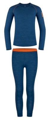 Set Merino Copii Elf Albastru foto