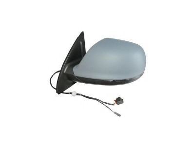 Oglinda exterioara Audi Q7 (4l), 09.2009-2014, Stanga, reglare electrica; grunduit; incalzita; geam asferic; cromat; 8 pini; cu semnalizare, View Max foto