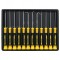 Set 12 surubelnite de precizie Topmaster 220103, Torx, Phillips, Drepte