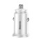 Incarcator Auto Baseus, Circular PPS Universal Smart,Quick Charge 4.0 QC 4.0 and USB-C PD 3.0, Alb