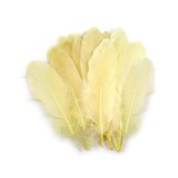 Cumpara ieftin Set 20 pene decorative gasca Kyrra, lungime 15 -21 cm, Vanilie