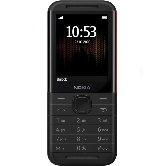 Telefon mobil Dual SIM Nokia 5310 (2024), Black Red
