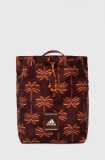 adidas rucsac x Farm Rio culoarea maro, mic, modelator, IX5053