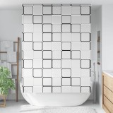 VidaXL Jaluzea cu rolă de duș 150x240 cm lățime material 146 cm