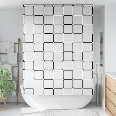 vidaXL Jaluzea cu rolă de duș 150x240 cm lățime material 146 cm 4014929 foto
