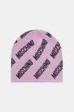 Moschino căciulă de l&acirc;nă culoarea violet, M5859 60112
