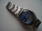 Ceas quartz Casio model WR50M Telememo 30, functioneaza