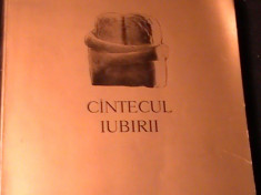 CINTECUL IUBIRII-ANTOLOGIE- VASILE NICOLESCU-DIN LIRICA ROMANEASCA DE DRAGOSTE- foto