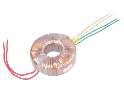Transformator toroidal 100VA 230V 12V 4,16A IP00 foto