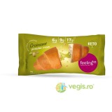 Croissant Proteic cu Fistic (Low-Carb, Proteic, Keto, fara Zahar) 65g