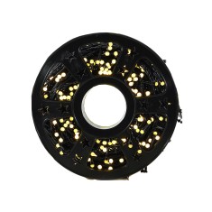 Instalatie brad de craciun lineara, 8 jocuri de lumini, 50 m din care 1m prelungitor 220v, 498 led, controler, protectie anti-inghet, alb cald