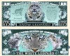 !!! SUA = FANTASY NOTE (TJ6) = LEOPARDUL ZAPEZII - 2014 - UNC